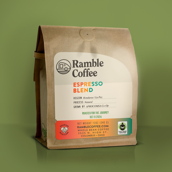 Espresso Blend Whole Bean Coffee — Ramble Coffee