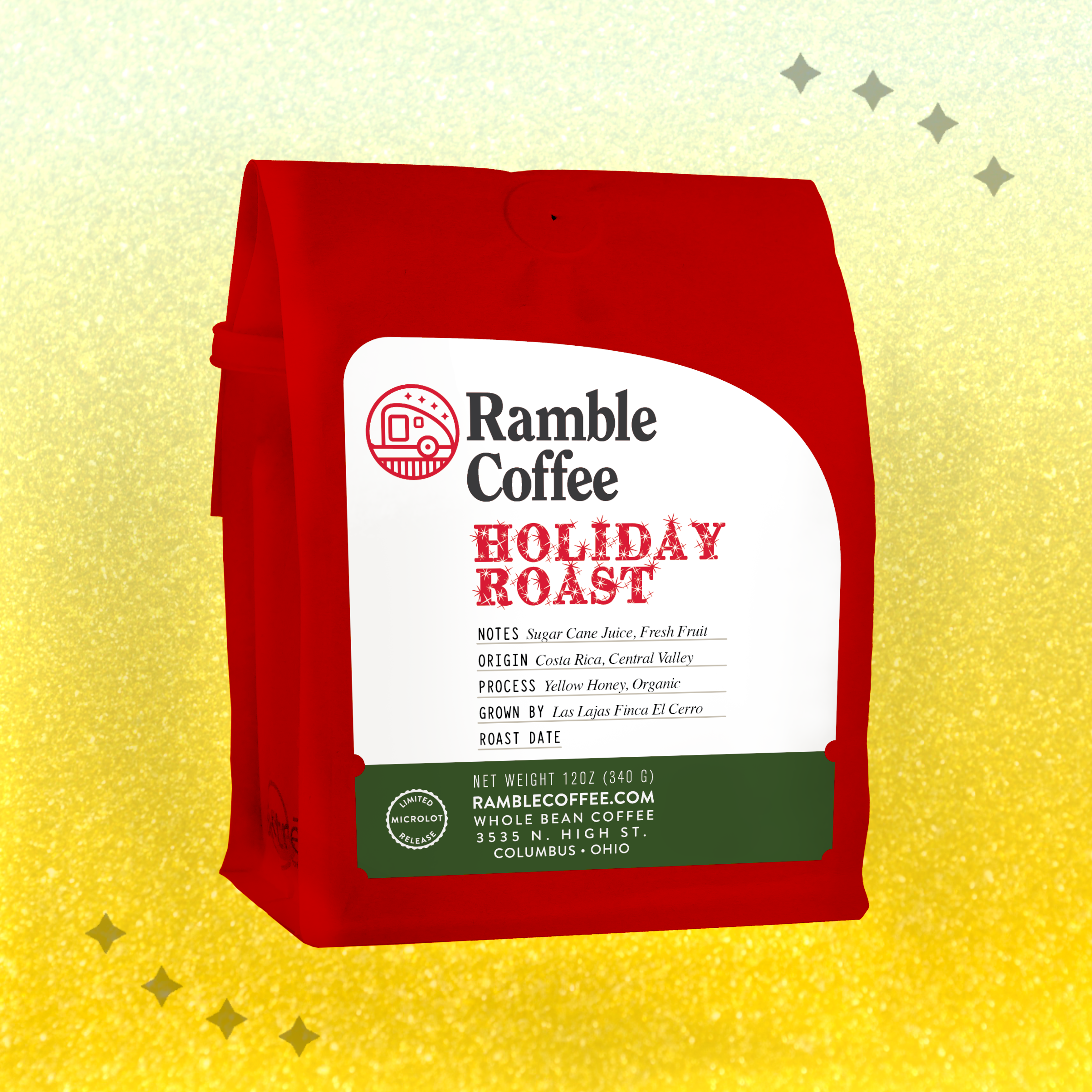 HOLIDAY ROAST | COSTA RICA YELLOW HONEY ORGANIC